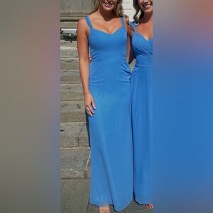 Azazie Blue Jay Dress